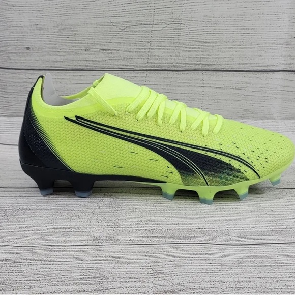 Puma ultra cleats yellow size 11 - Picture 2 of 3